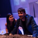 A production photo from the play In Lieu of Flowers by Alison Crosby at Neptune Theatre